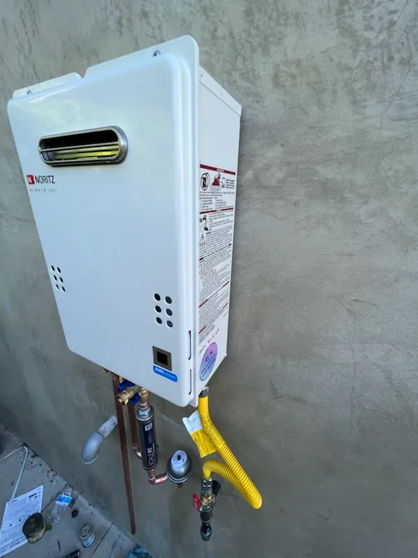 Tankless water heater installation for Annandale homes